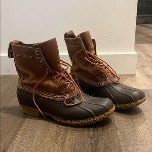 Women’s  Brown and Black Duck Boots